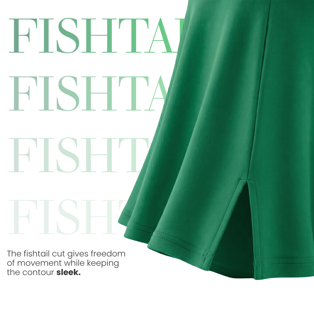 ADVIRA Emerald Green saree shapewear petticoat – view 5