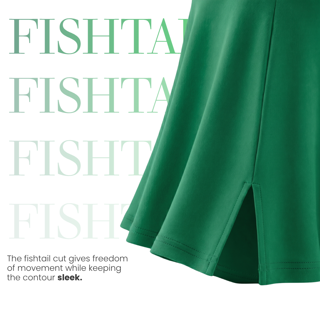 ADVIRA Emerald Green saree shapewear petticoat – view 5