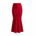 ADVIRA Scarlet Ruby red saree shapewear petticoat for women – mermaid fit, high-rise waist