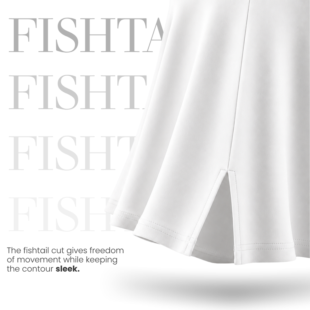 ADVIRA Swanlight White saree shapewear petticoat – view 5