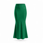 ADVIRA Emerald Green saree shapewear petticoat for women – mermaid fit, high-rise waist