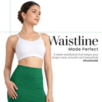 ADVIRA Emerald Green saree shapewear petticoat – view 3